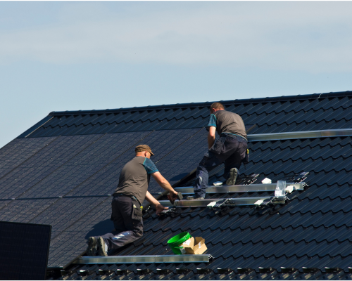 Solar panels in Idaho